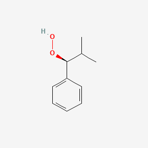 (1S)-2-Methyl-1-phenylpropane-1-peroxol