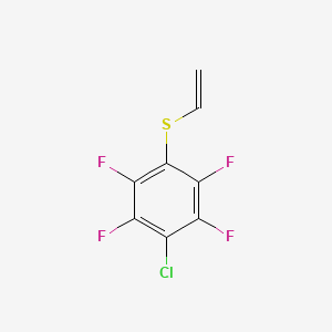 Benzene, 1-chloro-4-(ethenylthio)-2,3,5,6-tetrafluoro-