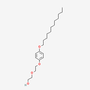 2-{2-[4-(Dodecyloxy)phenoxy]ethoxy}ethan-1-ol