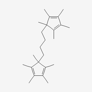 5,5'-(Butane-1,4-diyl)bis(1,2,3,4,5-pentamethylcyclopenta-1,3-diene)