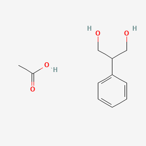 Acetic acid;2-phenylpropane-1,3-diol