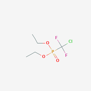 molecular formula C5H10ClF2O3P B15419386 Diethyl [chloro(difluoro)methyl]phosphonate CAS No. 113161-60-7