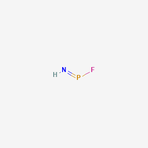 molecular formula FHNP B15419483 Fluoro(imino)phosphane CAS No. 127332-96-1