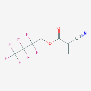 2,2,3,3,4,4,4-Heptafluorobutyl 2-cyanoprop-2-enoate