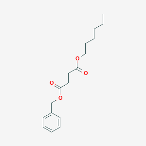 molecular formula C17H24O4 B15419517 Hexyl benzyl succinate CAS No. 119450-14-5