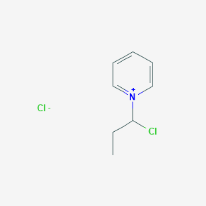 1-(1-Chloropropyl)pyridin-1-ium chloride