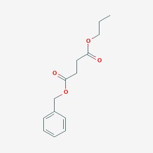 Butanedioic acid, phenylmethyl propyl ester