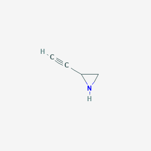 molecular formula C4H5N B15419825 2-Ethynylaziridine CAS No. 113556-76-6