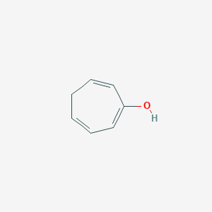 molecular formula C7H8O B15419848 1,3,6-Cycloheptatrien-1-ol CAS No. 116453-16-8