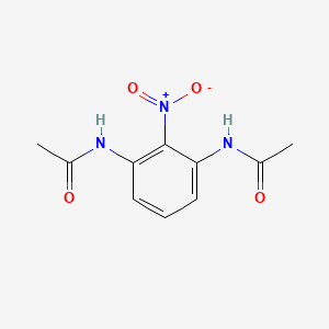 molecular formula C10H11N3O4 B15419864 N,N'-(2-Nitro-1,3-phenylene)diacetamide CAS No. 116423-87-1