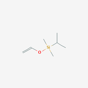 molecular formula C7H16OSi B15419891 (Ethenyloxy)(dimethyl)(propan-2-yl)silane CAS No. 113444-20-5