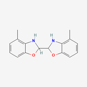 4,4'-Dimethyl-2,2',3,3'-tetrahydro-2,2'-bi-1,3-benzoxazole