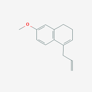 7-Methoxy-4-(prop-2-en-1-yl)-1,2-dihydronaphthalene