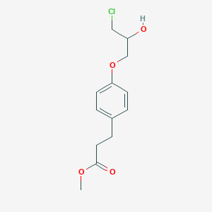 Methyl 3-[4-(3-chloro-2-hydroxypropoxy)phenyl]propanoate