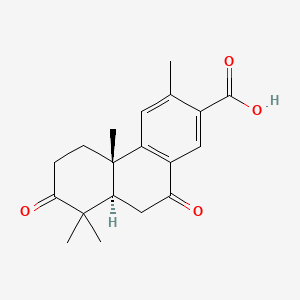 molecular formula C19H22O4 B15420102 Margolonone CAS No. 120092-49-1