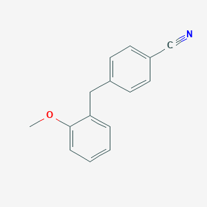 4-[(2-Methoxyphenyl)methyl]benzonitrile