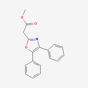 Methyl (4,5-diphenyl-1,3-oxazol-2-yl)acetate