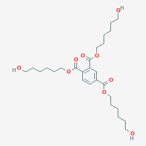 molecular formula C27H42O9 B15420326 Tris(6-hydroxyhexyl) benzene-1,2,4-tricarboxylate CAS No. 125404-32-2