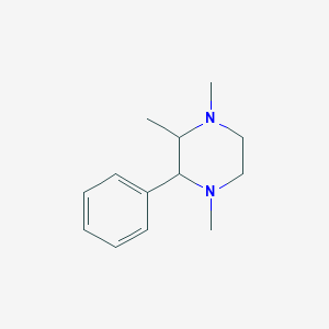 1,2,4-Trimethyl-3-phenylpiperazine