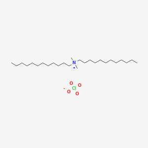 N-Dodecyl-N,N-dimethyldodecan-1-aminium perchlorate