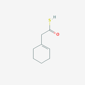 (Cyclohex-1-en-1-yl)ethanethioic S-acid