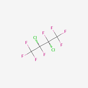 molecular formula C4Cl2F8 B15420531 (2r,3r)-2,3-Dichloro-1,1,1,2,3,4,4,4-octafluorobutane CAS No. 119450-81-6