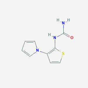 N-[3-(1H-Pyrrol-1-yl)thiophen-2-yl]urea