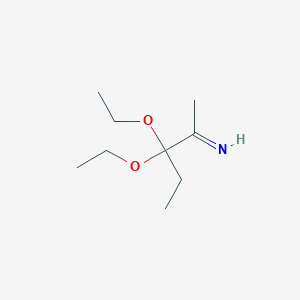 3,3-Diethoxypentan-2-imine