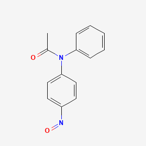 molecular formula C14H12N2O2 B15420647 N-(4-Nitrosophenyl)-N-phenylacetamide CAS No. 116548-68-6