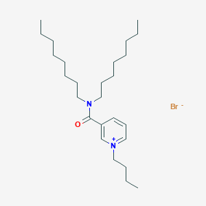 1-Butyl-3-(dioctylcarbamoyl)pyridin-1-ium bromide