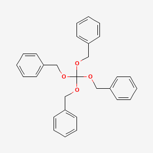 molecular formula C29H28O4 B15420686 Tetrakis(phenylmethoxy)methane CAS No. 121926-57-6