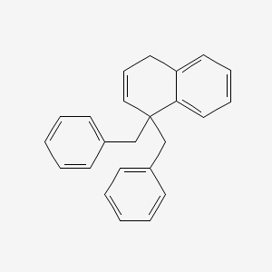 Naphthalene, 1,4-dihydro-1,1-bis(phenylmethyl)-