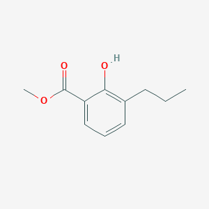 molecular formula C11H14O3 B15420758 Methyl 2-hydroxy-3-propylbenzoate CAS No. 112797-76-9