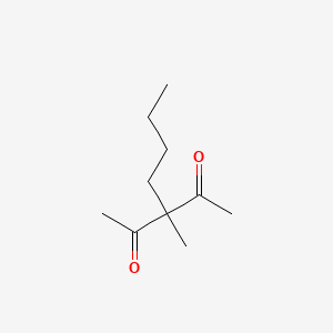 molecular formula C10H18O2 B15420776 3-Butyl-3-methylpentane-2,4-dione CAS No. 112114-45-1