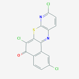 2,6,9-Trichloro-5H-naphtho[2,1-b]pyrido[3,2-e][1,4]thiazin-5-one