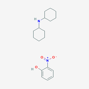 N-cyclohexylcyclohexanamine;2-nitrophenol