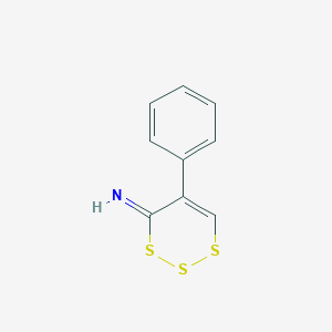 5-Phenyl-4H-1,2,3-trithiin-4-imine