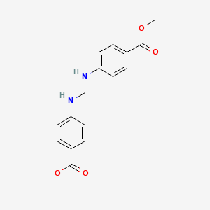 Methyl 4-[(4-methoxycarbonylanilino)methylamino]benzoate