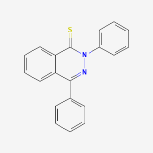 1(2H)-Phthalazinethione, 2,4-diphenyl-