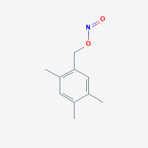 molecular formula C10H13NO2 B15421432 (2,4,5-Trimethylphenyl)methyl nitrite CAS No. 119296-66-1