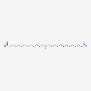 molecular formula C24H53N3 B15421477 N~1~-(12-Aminododecyl)dodecane-1,12-diamine CAS No. 111753-46-9