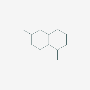 molecular formula C12H22 B154222 Naphthalene, decahydro-1,6-dimethyl- CAS No. 1750-51-2