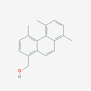 (4,5,8-Trimethylphenanthren-1-YL)methanol