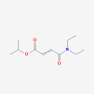 Propan-2-yl 4-(diethylamino)-4-oxobut-2-enoate