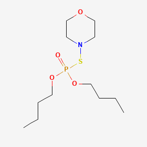 4-[(Dibutoxyphosphoryl)sulfanyl]morpholine