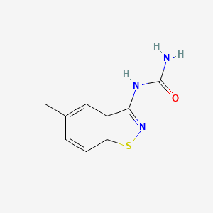 (5-Methyl-1,2-benzothiazol-3-yl)urea