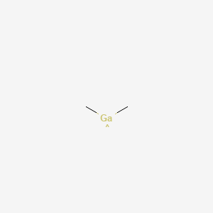 molecular formula C2H6Ga B15423770 Gallium, dimethyl- CAS No. 106693-86-1