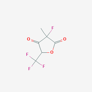 3-fluoro-3-methyl-5-(trifluoromethyl)oxolane-2,4-dione