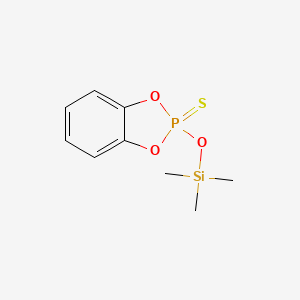 2-[(Trimethylsilyl)oxy]-2H-1,3,2lambda~5~-benzodioxaphosphole-2-thione