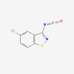 5-Chloro-3-isocyanato-1,2-benzothiazole